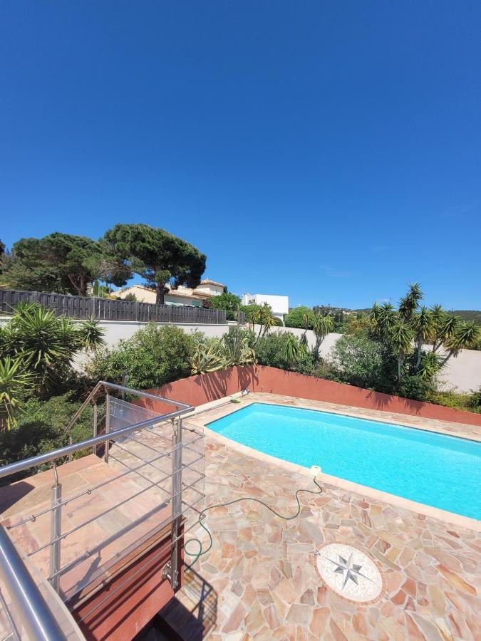 Palm' Issambres 6-7 Personnes, Clim, Avec Piscine, Jardin Et Parking Prives La Garonnette-Plage