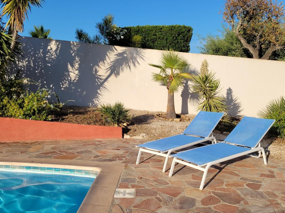 Villa Villa Palm' Issambres 6-7 Personnes, Clim, Avec Piscine, Jardin Et Parking Prives La Garonnette-Plage