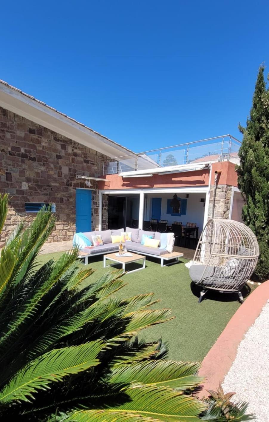 Villa Palm' Issambres 6-7 Personnes, Clim, Avec Piscine, Jardin Et Parking Prives Villa